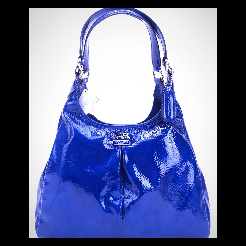Coach Madison Maddie Patent Leather Handbag